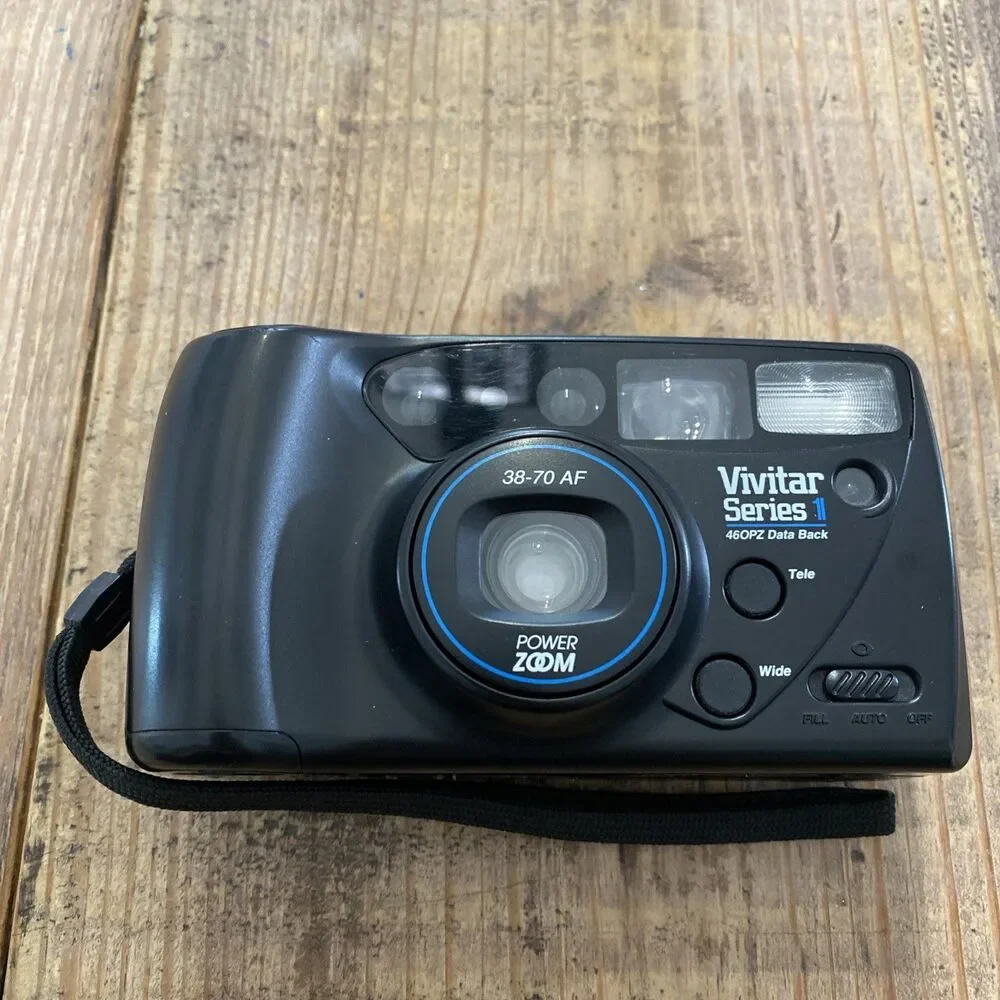 Vivitar Series 1 460 PZ Power Zoom 38 to 70mm AF Point and Shoot Film Camera
